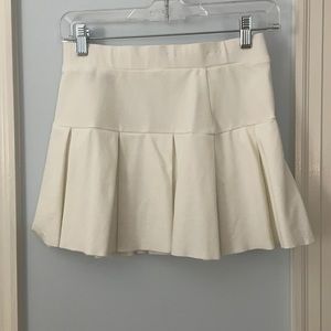 Princess Polly white tennis skirt